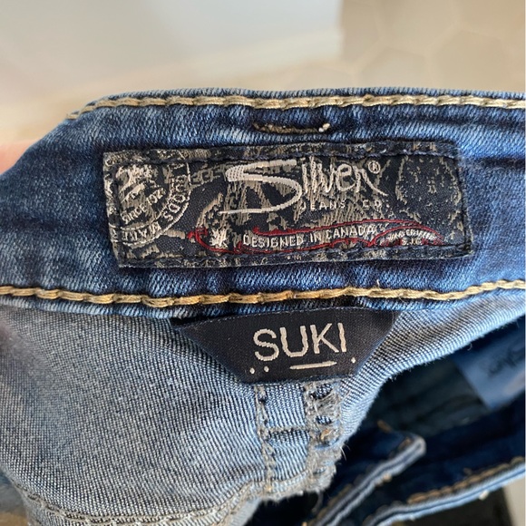 Silver Suki Mid Skinny Jean - Picture 4 of 6